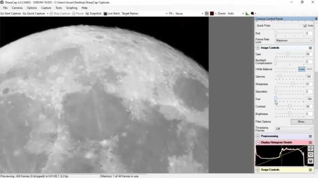 Software para astrofotografía: Astrosurface