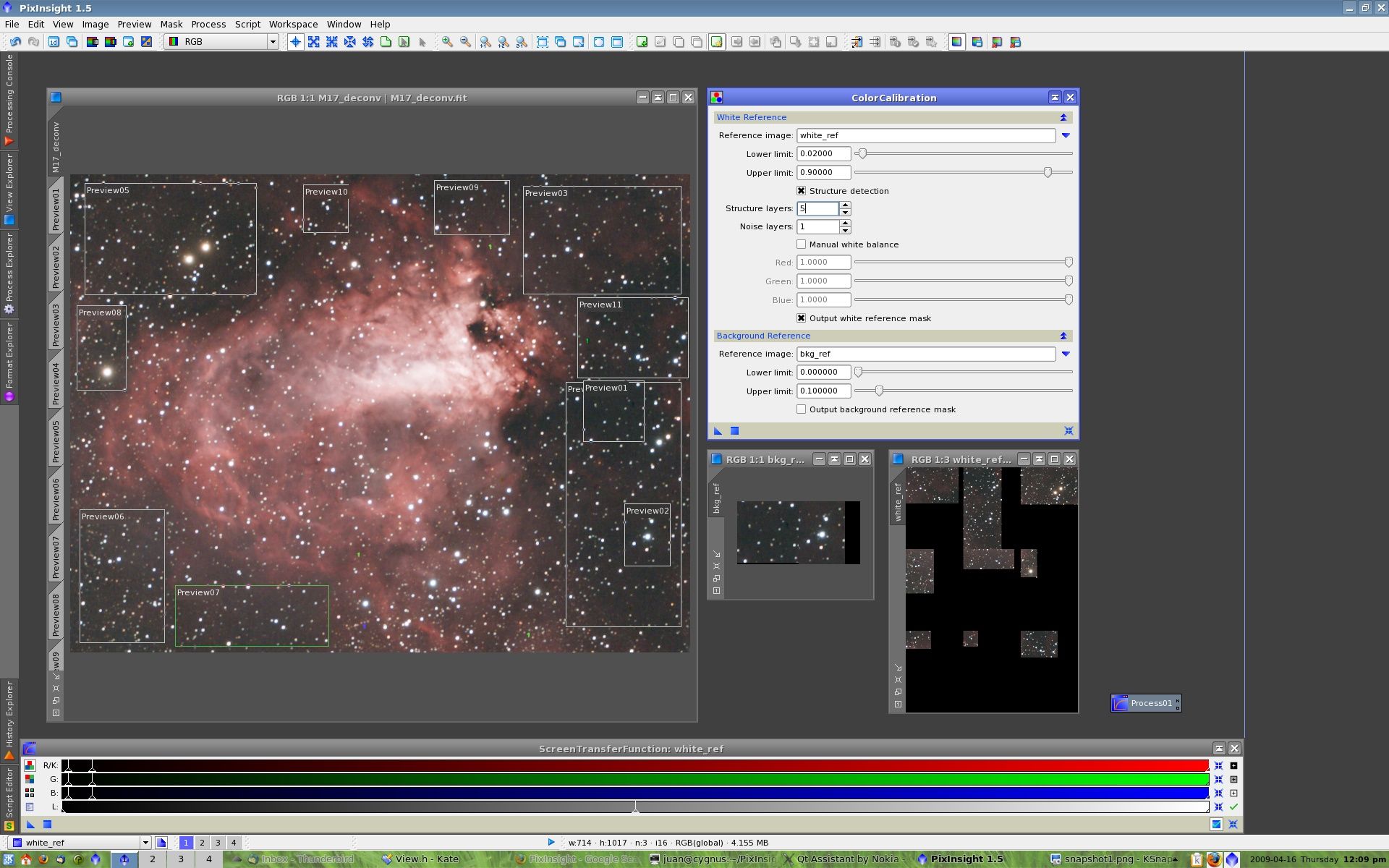 Software para astrofotografía: PixInsight