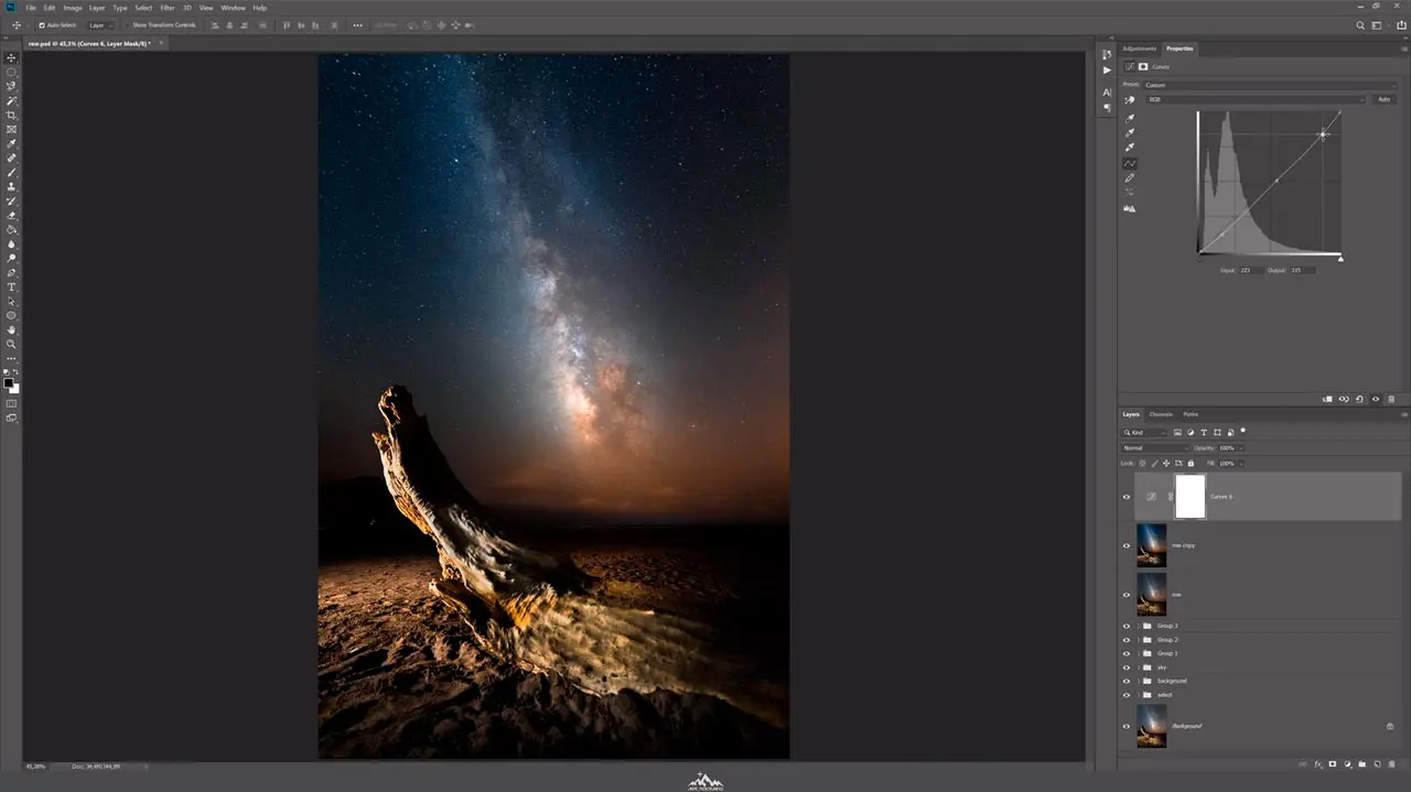 Software para astrofotografía: Adobe Photoshop