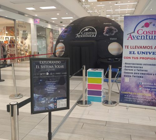 Planetarios en centros Comerciales